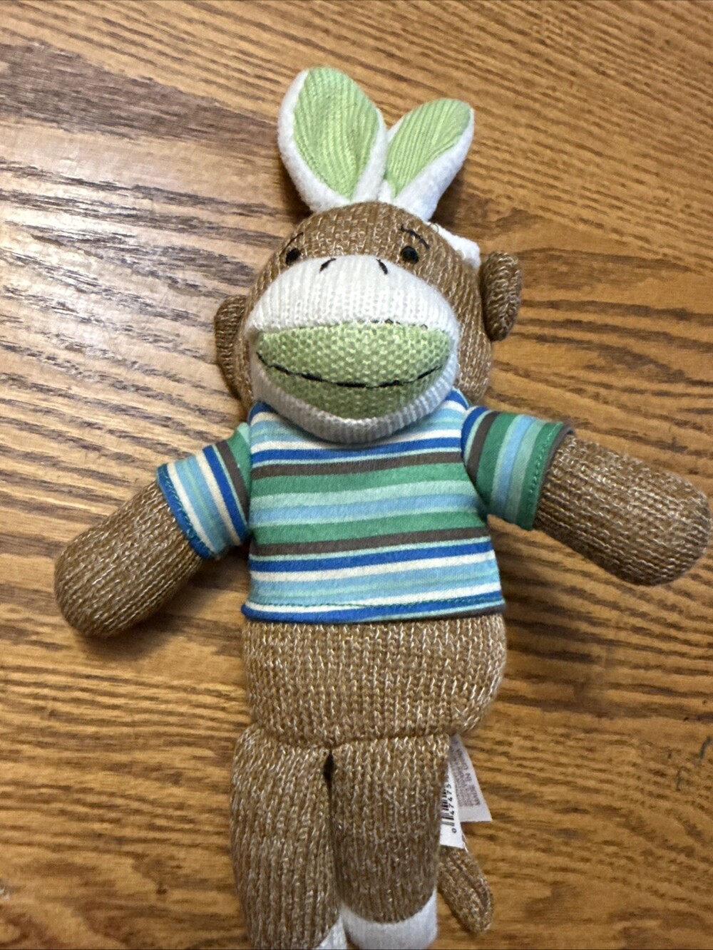 dan dee plush  Sockmonkey With Rabbit Ears